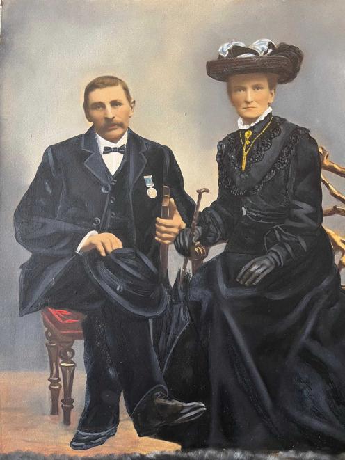 A portrait of Anton and Clara Schabb from 1904. PHOTO: SUPPLIED