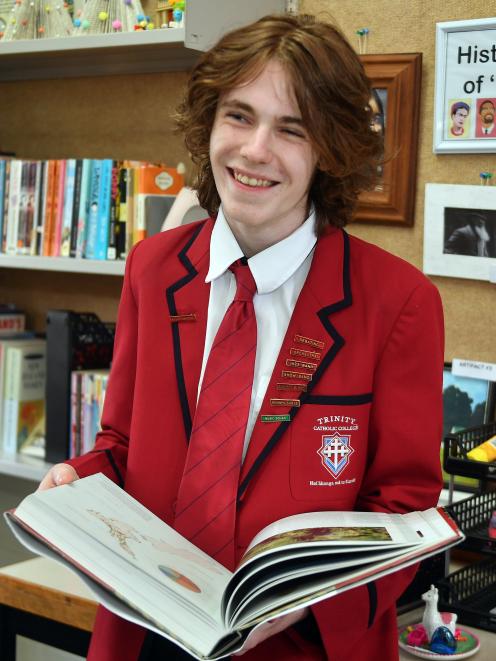 Trinity Catholic College year 12 student Che McGivern has received an NZQA outstanding...