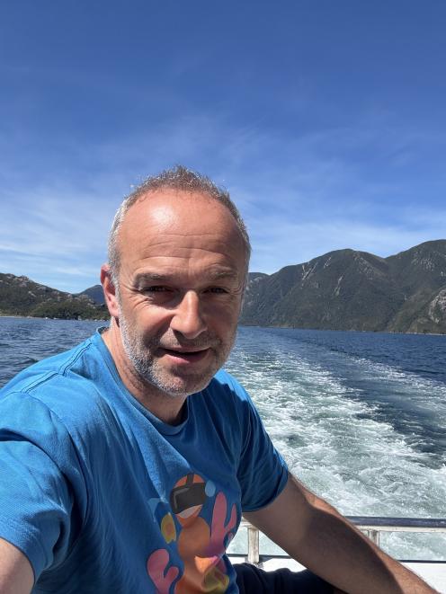 Marine biologist Prof James Bell.