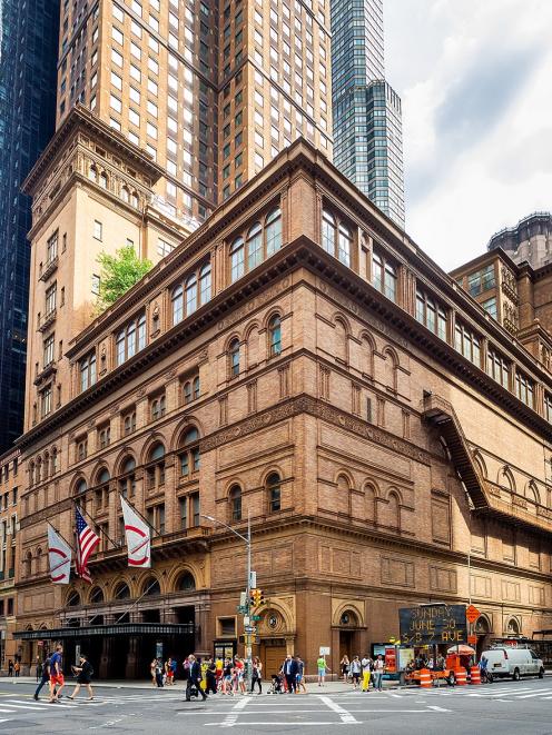 Carnegie Hall in Midtown Manhattan, New York City. Photo: Wiki / CC BY 2.0