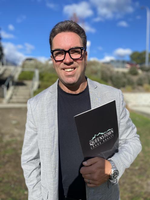Queenstown Lakes Realty director Tom Macaulay. PHOTO: PHILIP CHANDLER