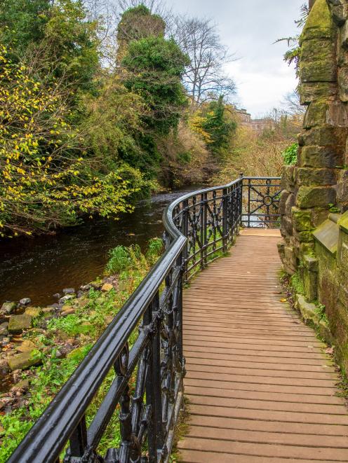 The Water of Leith Walkway.