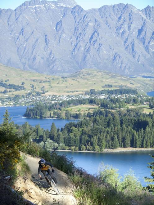 The Queenstown Mountain Bike Club has plans for three new link trails on the Ben Lomond...