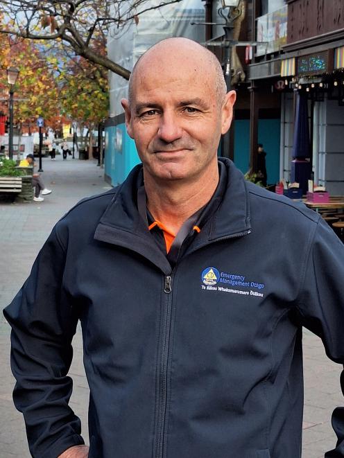 New Queenstown emergency management adviser Dave Grimes. PHOTO: GUY WILLIAMS