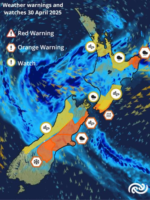 A heavy rain warning was issued for Canterbury on April 30. Mayor Sam Broughton flew out to...