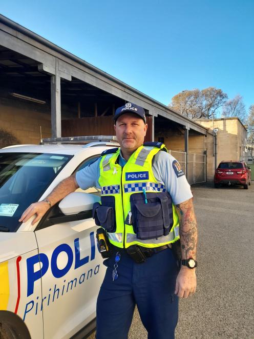 Hampden police officer, Constable Neil Rushton. PHOTO: ODT FILES