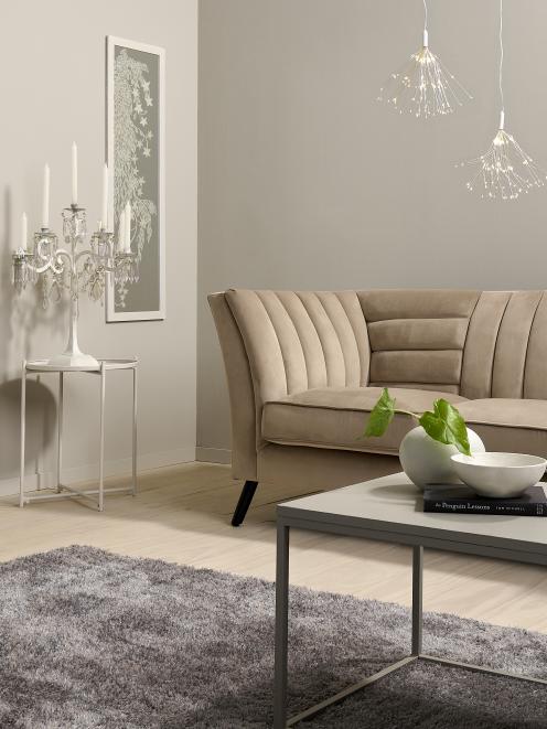 Mid-toned neutrals such as greige and beige are good alternatives to white for neutral spaces...