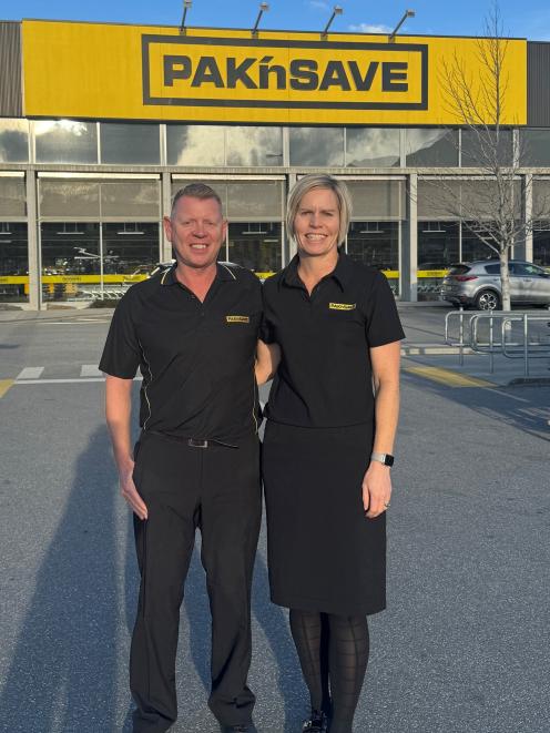 Pak’nSave Queenstown owners Anthony and Michelle King. PHOTO: SUPPLIED
