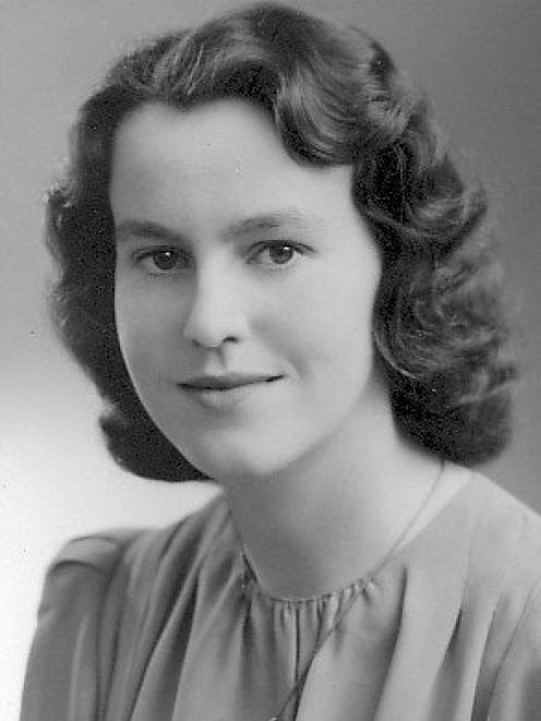 Olive, Lady Hutchins, who turned 100 on Saturday, pictured as a young adult. PHOTO: SUPPLIED