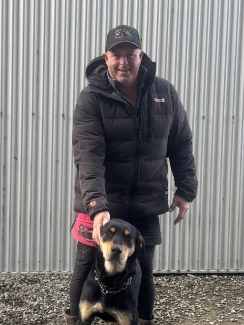 Someone you can count on ... Brent Bain has been described as a mainstay of the Geraldine Collie...
