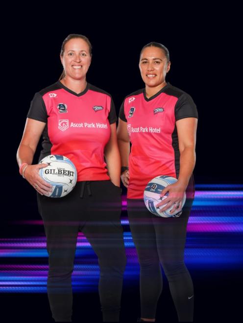 Southern Steel coach Wendy Frew (left) and assistant Liana Leota are ready for the season. PHOTO:...
