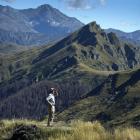 Russell Hamilton near the Shotover River. Photo: NZ Herald.