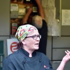 Chatsford Retirement Village chef Bronwynne Kyle was at work when lightning struck the Mosgiel retirement home. Photos by Gregor Richardson.