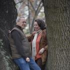 Alan Palmer and Julie Edwards know they are going to have to dig deep for the emotions needed for  And No More Shall We Part at the Fortune. Photos by Gerard O'Brien.