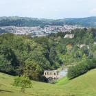 Ralph Allen’s Prior Park looks out over the "white glare" of Bath’s buildings. Photos: Gillian Vine