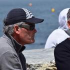 Sir Russell Coutts watches  his son Mattias race in Wanaka Yacht Club’s Roys Regatta and...