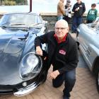 Paul Halford, of Arrowtown, with his 1967 Ferrari 275 GTB. Photo: Paul Taylor