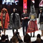 Models wear design creations by 2018 iD International Emerging Designer Award winner and...