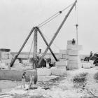 Oamaru stone quarry at Totara circa 1890. PHOTOS: WAITAKI DISTRICT ARCHIVE