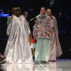 Amy Louise Redford, from the Manchester Fashion Institute, UK, whose creations include a multiple...