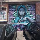 Street art murals take pride of place in downtown LA's arts district. PHOTOS: PAM JONES