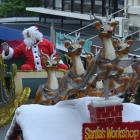 Ho! Ho! Ho! There was plenty of festive cheer as Santa made his way down George St during the...