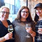 Allison Horsley, Emily Duncan and Kelly Hocking, all of Dunedin. 