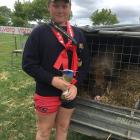 Broomfield School pupil Gus McLachlan (13) was thrilled to have his pet pig ‘‘Pigasso’’ at the...