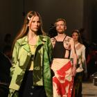 Models show off the designs of Gisella Candi, of the University of Technology Sydney.PHOTO: LINDA...