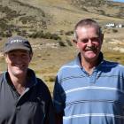 Hank Dodds (left), of Kyeburn, and Murray Dodds, of Palmerston.