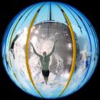 New Zealand swimming star Lewis Clareburt competes in the 200m butterfly final.