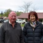 Wayne Smaill and Toni Arden, both of Oamaru.