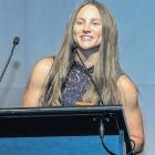 Supreme winner . . . Bronwyn Dibb, the MainPower Supreme Sports Award recipient. PHOTO: RICHARD...