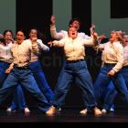 Dfynt troupe performs in the Rasa School of Dance end-of-year show at the Regent Theatre...