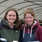 Brid Cotter (left), of Cork, Ireland, and Louise Coine, of Meath, Ireland.