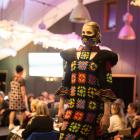 Viv Tamblyn, of Gore, entered a peggy-square-inspired collection in this year’s WoolOn fashion...