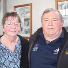 Glengarry Patrons Society president Faye Robinson and founder Tommy Beckett. PHOTOS: TONI MCDONALD