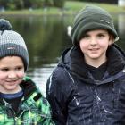 Phineas, 5, and Matthias, 8, Kilpatrick. PHOTOS: PETER MCINTOSH