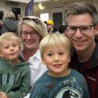 The Mulholland family, of Alexandra, are Rory, 4, Kate, Lewis, 4, and Chris. PHOTOS: SHANNON THOMSON