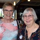 Beryl Neutze and Kathy Petrie, both of Dunedin. PHOTOS: LINDA ROBERTSON