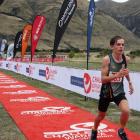 George Abbott (Bayfield High School) finishes his run at Challenge Wanaka. PHOTO: SUPPLIED