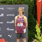Max McGregor, 15, received a bronze medal after a strong performance in the 800 metre race. PHOTO...