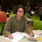 University of Otago third-year neuroscience student Te Aorangi Ariana Smith (23) studies for a...