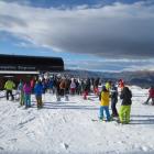Opening day at Coronet Peak Ski Area last year. Photo by Paul Taylor