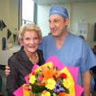 General surgeon Graeme Millar was one of many well-wishers who gathered for a special afternoon...