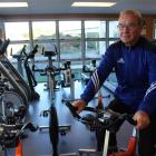 Norman Moody (68) who will be pedalling for 12 hours straight to raise money to combat breast and...