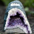 Amethyst from Brazil, from Trevor Gray's collection. Photos of Peter McIntosh.