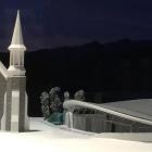 An artist’s impression shows the historic St Patrick’s Church, in Arrowtown, beside architect...