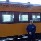 Otago Excursion Train Trust chairman Trevor Buchanan is encouraging people to join him as...