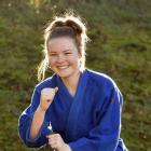Otago Girls' High School martial artist Alaina Baker is quickly making a name for herself. Photo...